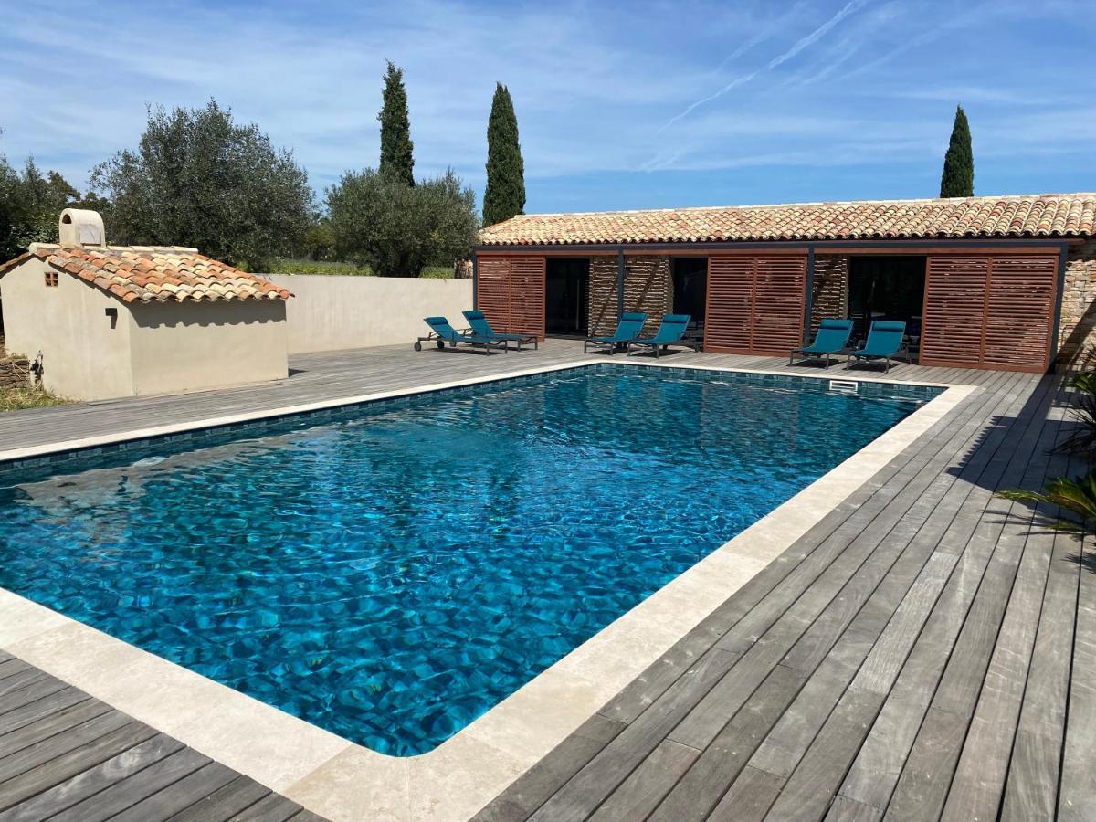 Magnifique Villa Avec Piscine Au Coeur Des Vignes Cogolin Kültér fotó