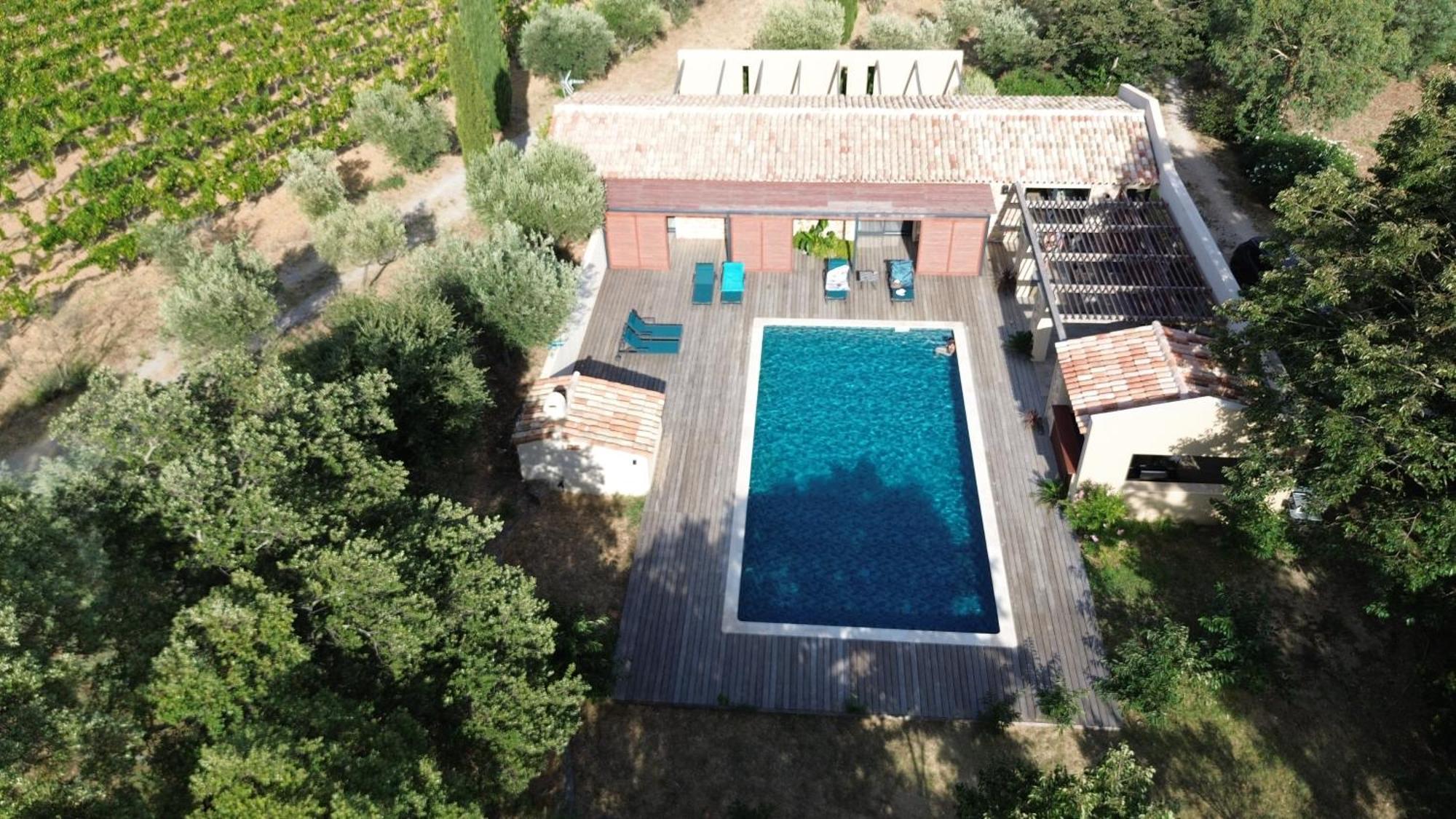 Magnifique Villa Avec Piscine Au Coeur Des Vignes Cogolin Kültér fotó